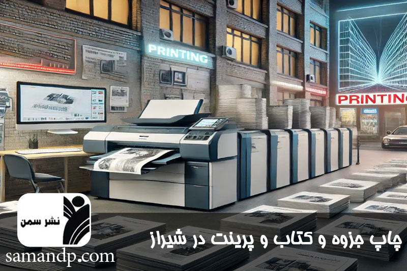 چاپ جزوه و کتاب و پرینت ارزان در شیراز 