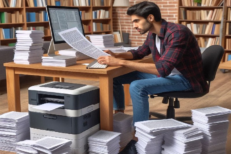 چاپ جزوه و کتاب و پرینت ارزان در ساری