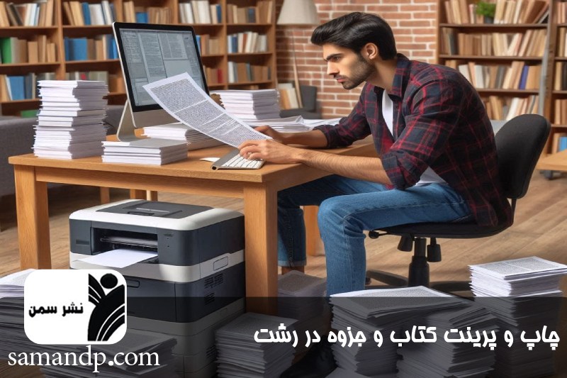 چاپ جزوه و کتاب و پرینت ارزان در رشت 