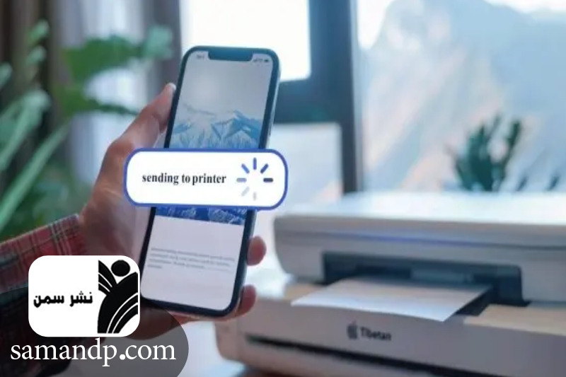 آموزش مرحله به مرحله پرینت با گوشی با کابل OTG برای اندروید 