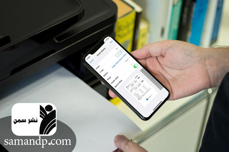 نکات امنیتی هنگام اتصال با کابل به پرینتر 