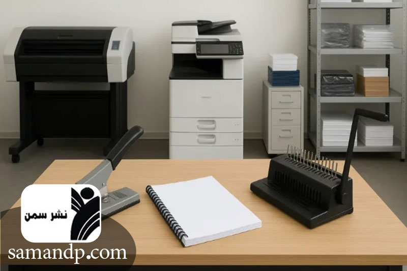 انواع روش های صحافی جزوه و پایان نامه 