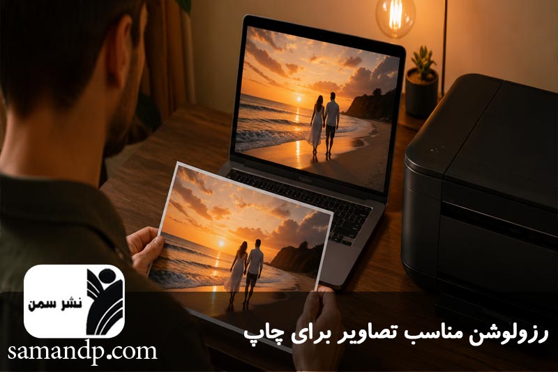 رزولوشن مناسب تصاویر برای چاپ